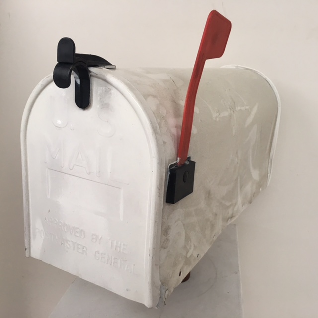 POST BOX, USA 53cm White